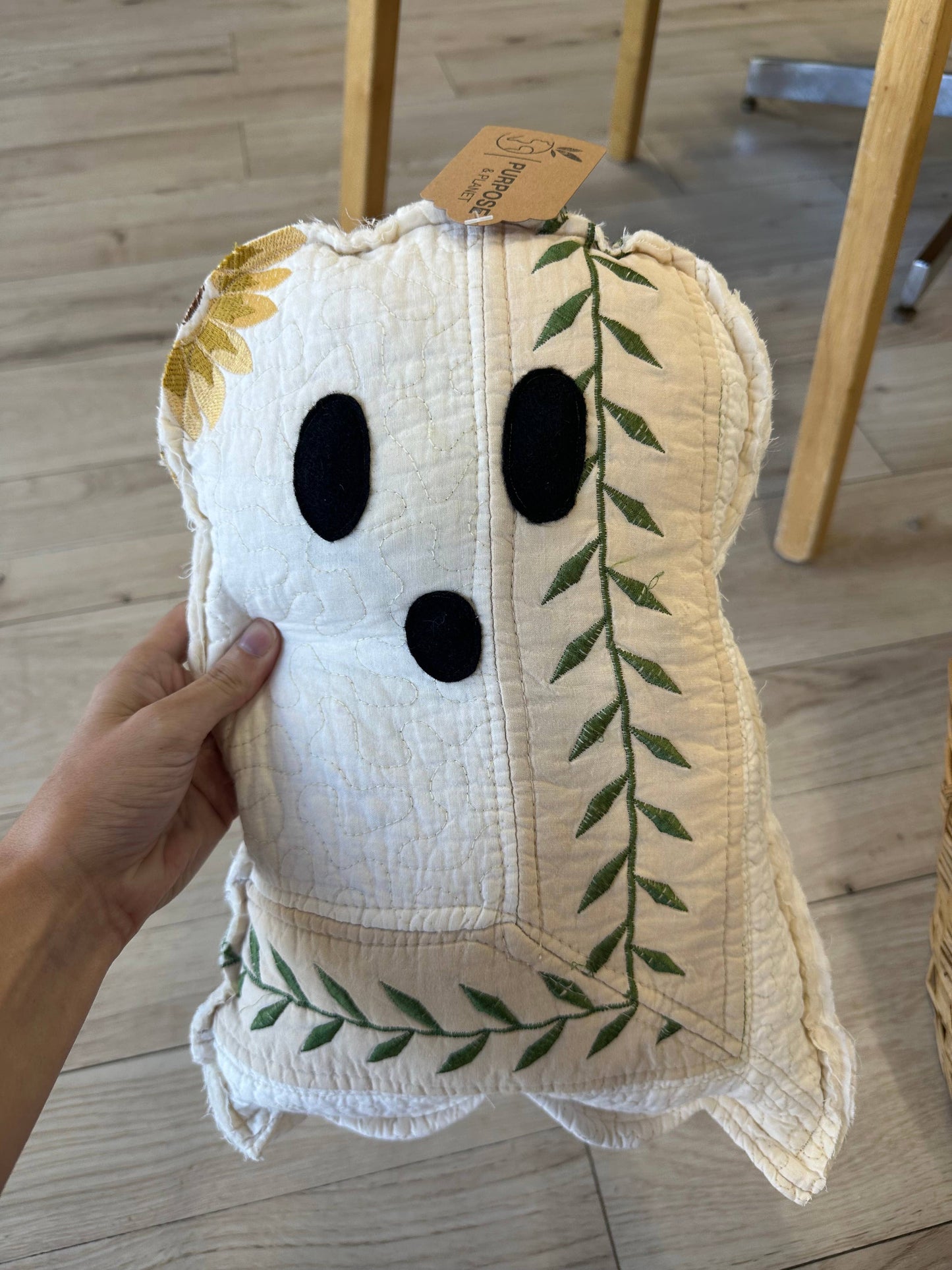 Vintage Quilt Ghost Pillow PREORDER