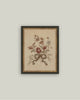 Tied in Bloom Framed Botanical Wall Art Preorder