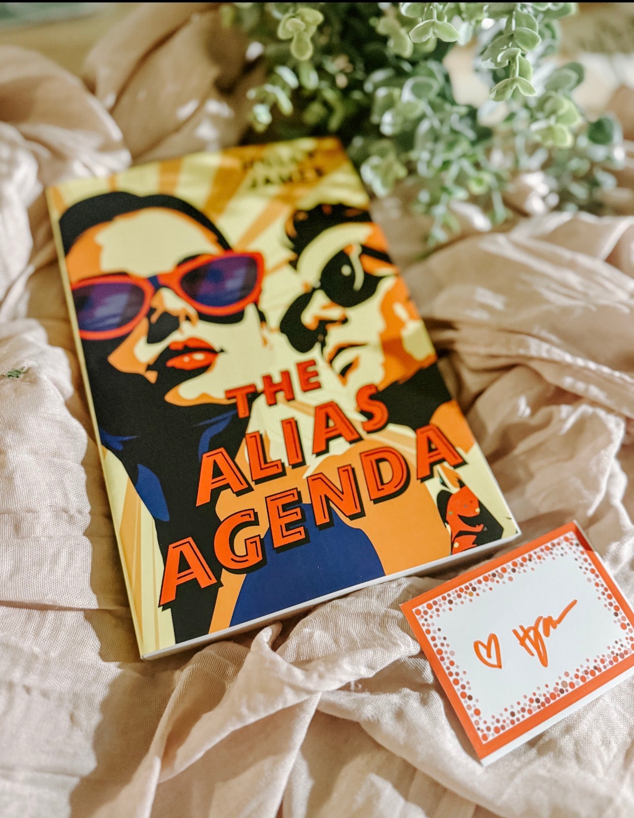 Alias Agenda By: Holly James W/ Signed Bookplate
