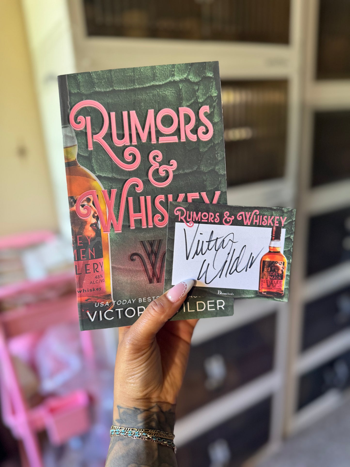 Rumors & Whiskey Deluxe Edition By: Victoria Wilder W/ Signed Bookplate PREORDER