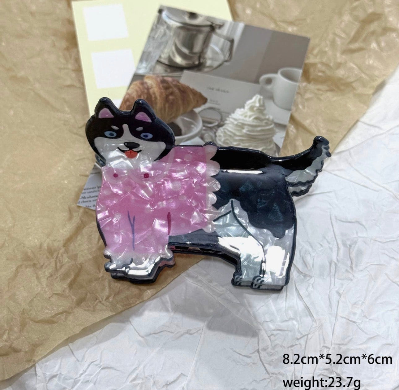 Whimsical Animal Claw Clips Collection