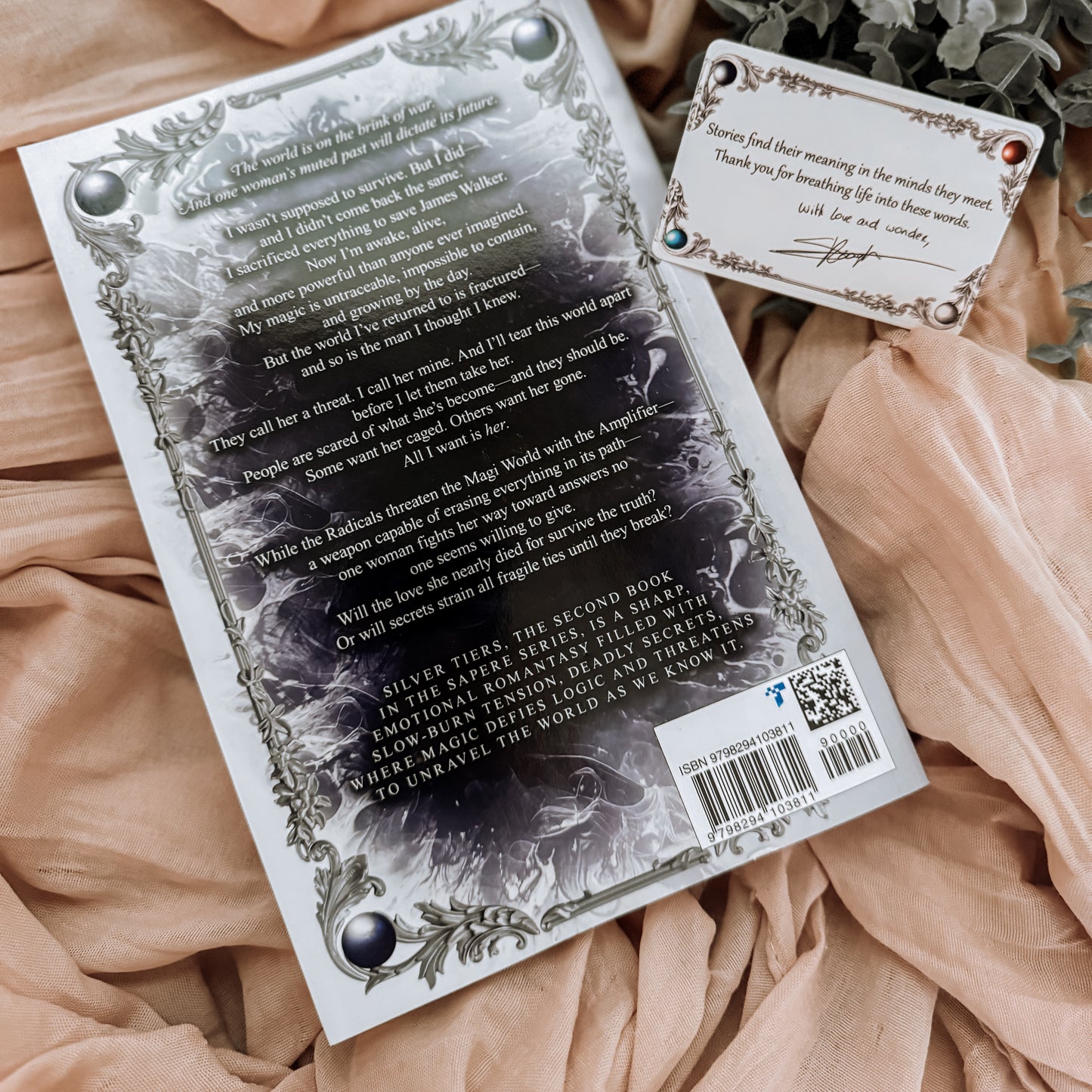 Silver Tiers By: Sorcha Reagh W/ Signed Bookplate