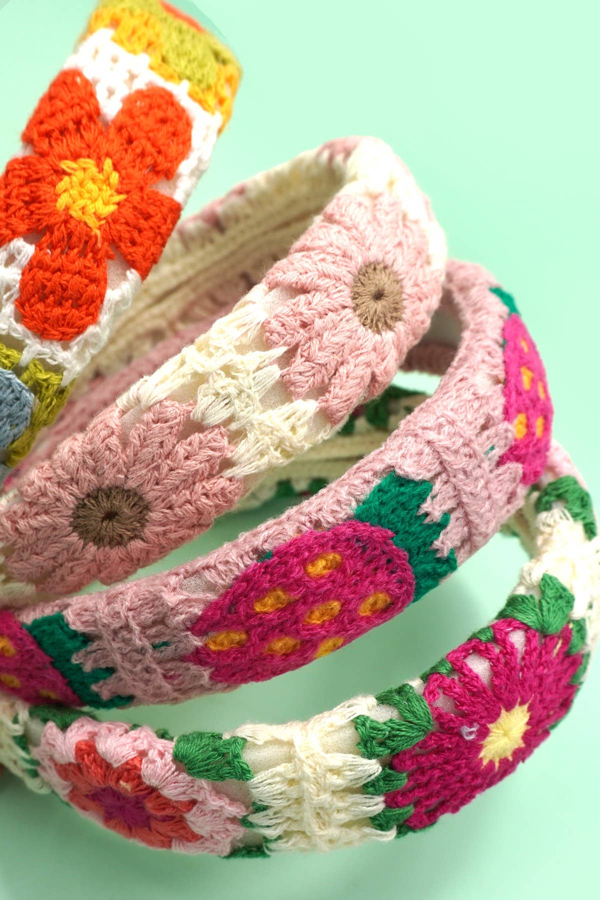 Wildflower Crochet Headband
