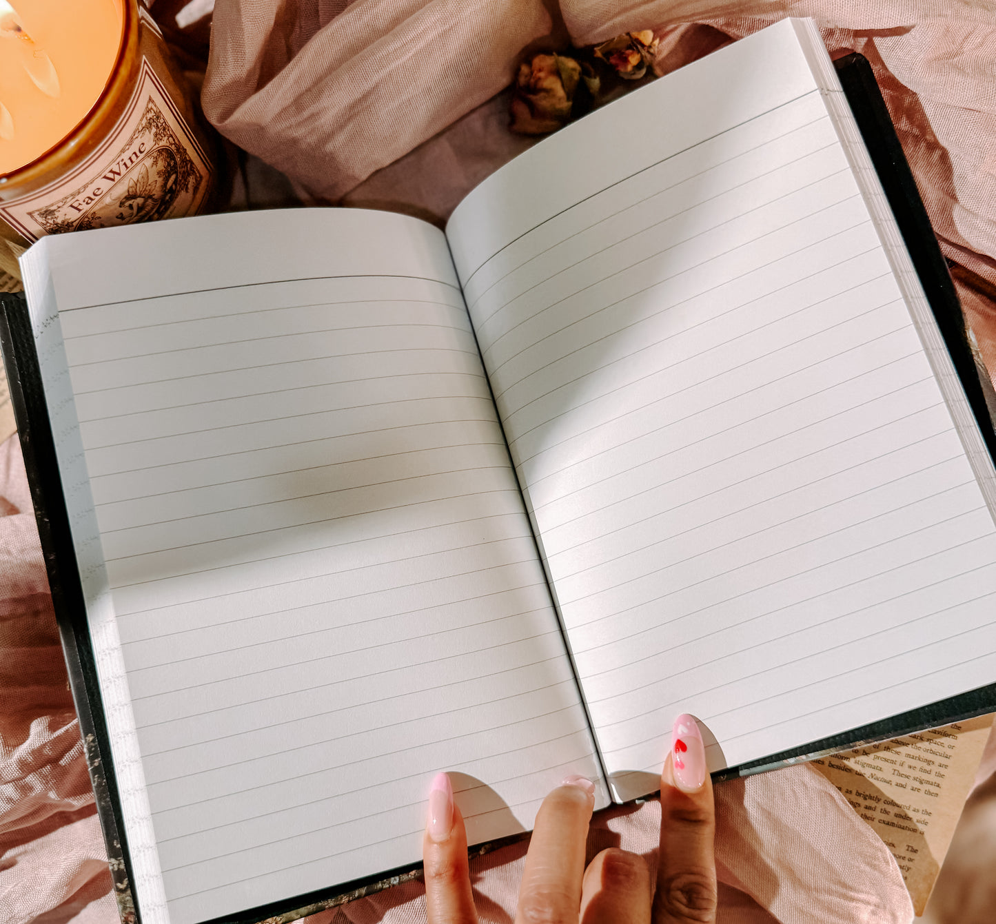 Thoughts by Candlelight Fairy Journal