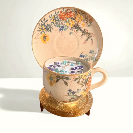 Nakayama Lilac Honey Teacup Candle