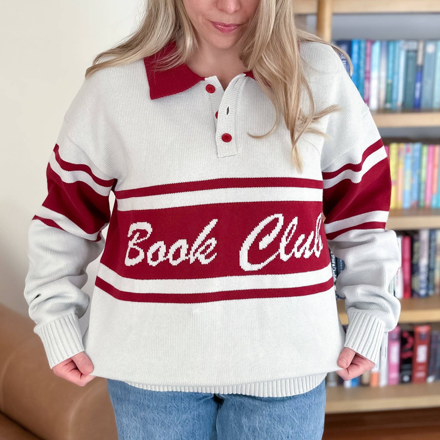 Book Club Rugby Sweater