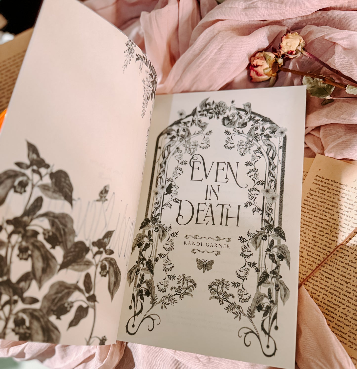 Even In Death By: Randi Garner SIGNED