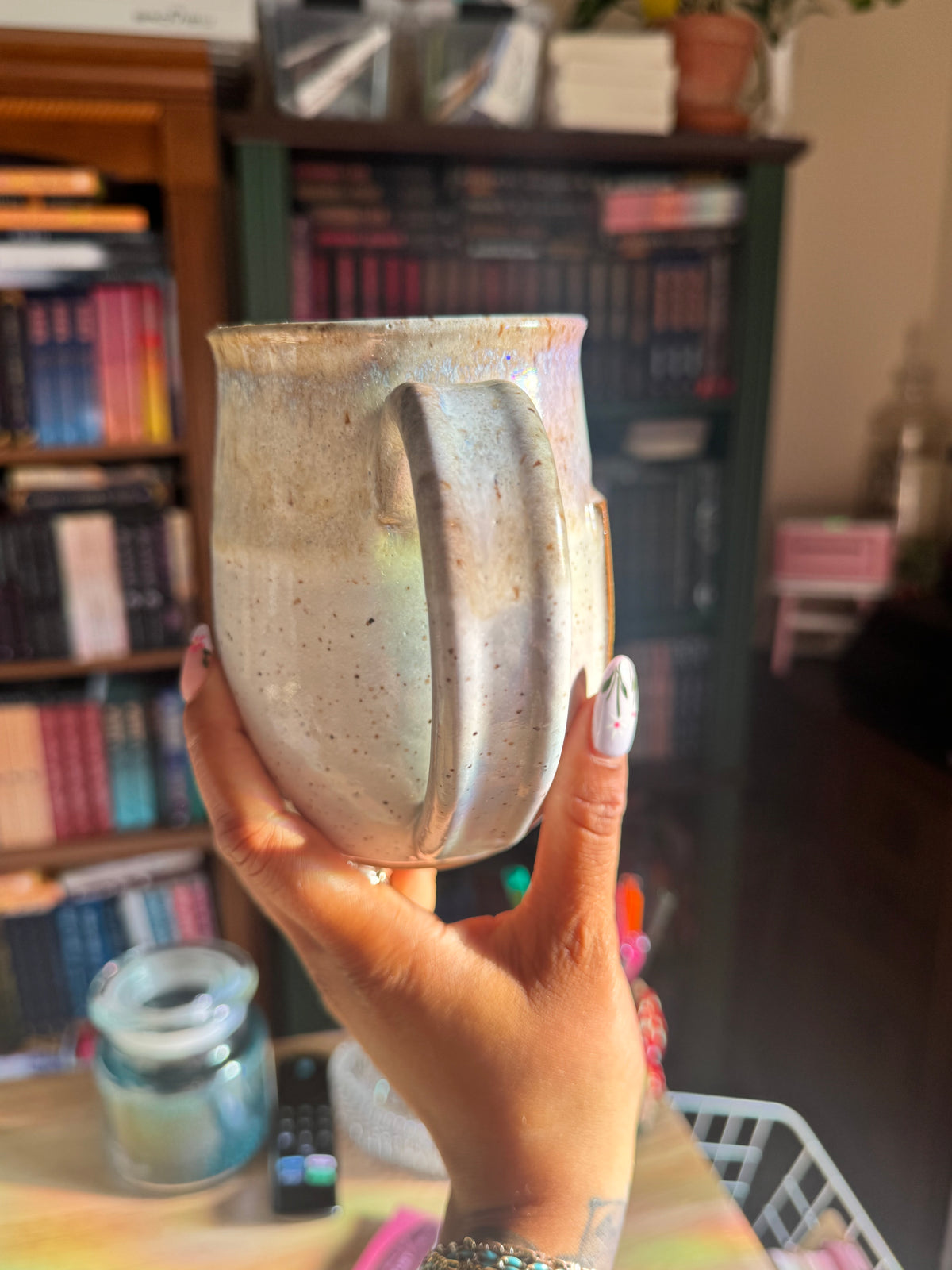 With Love, Meena Exclusive Handcrafted Stoneware Mug