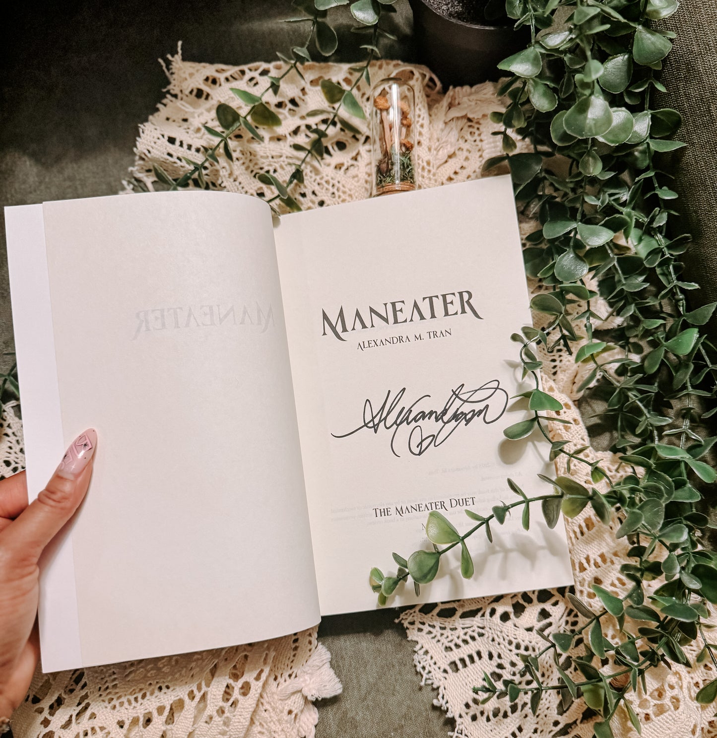 ManEater By: Alexandra M. Tran SIGNED