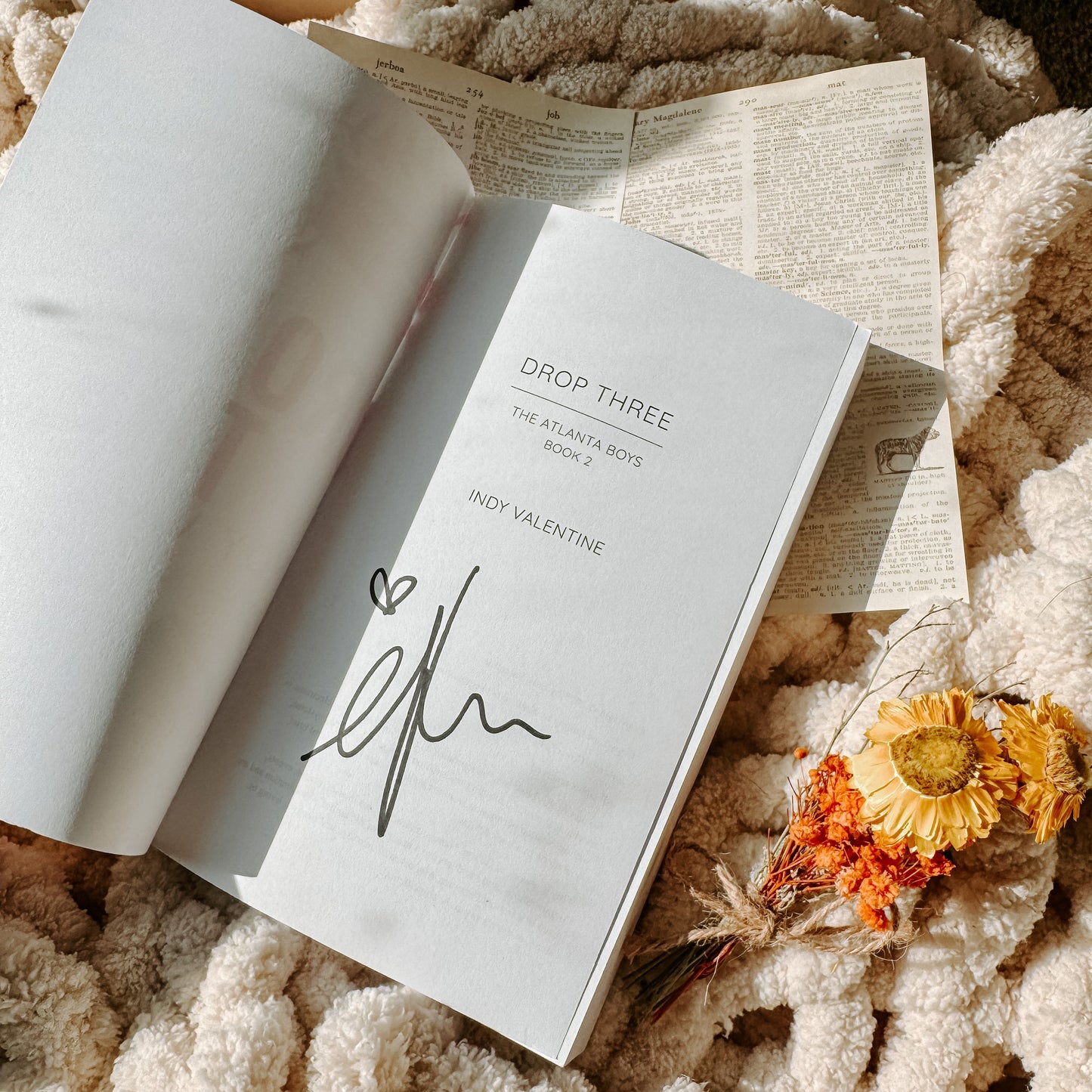 Drop Three by: Indy Valentine SIGNED