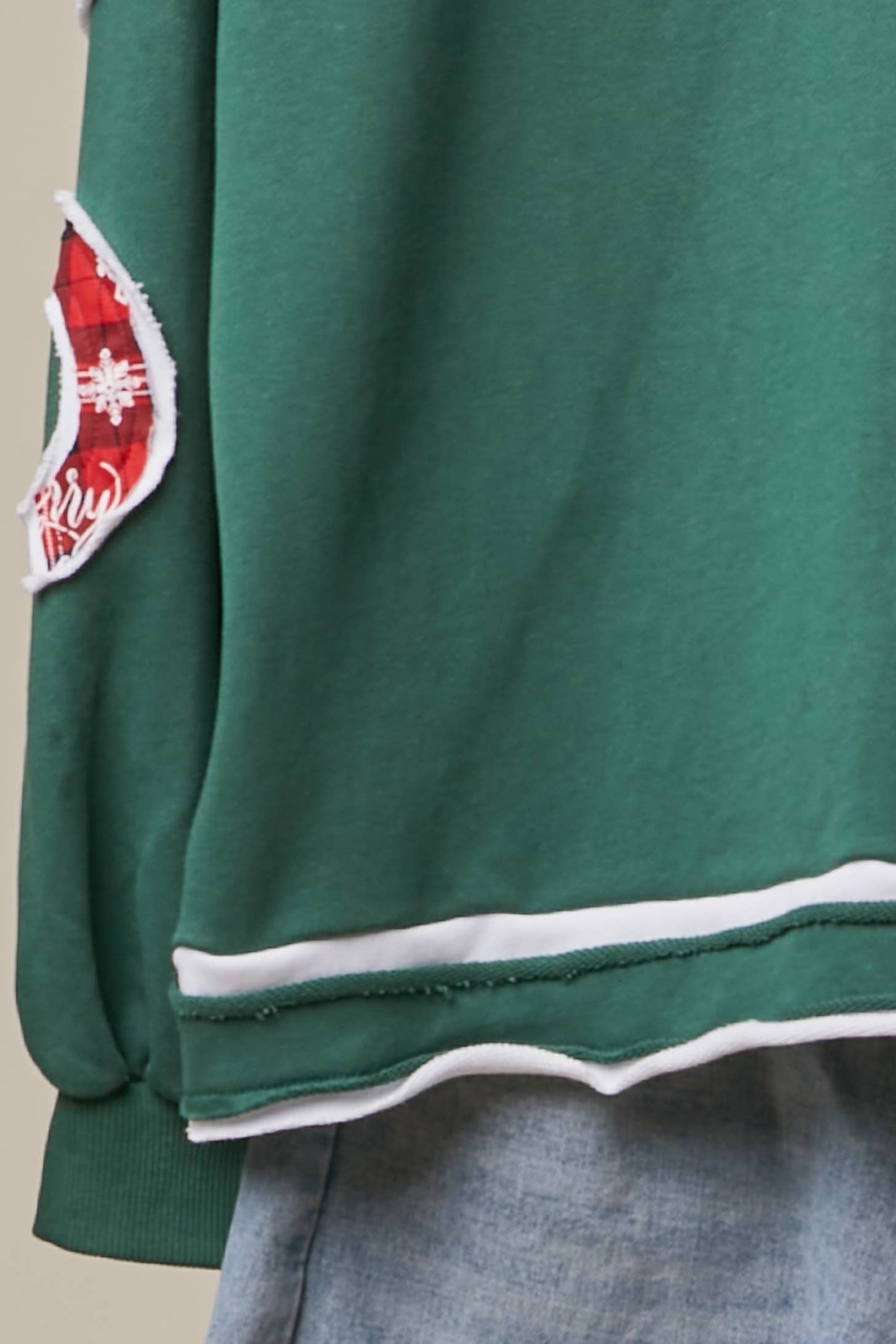 Merry Christmas Varsity Sweatshirt Preorder