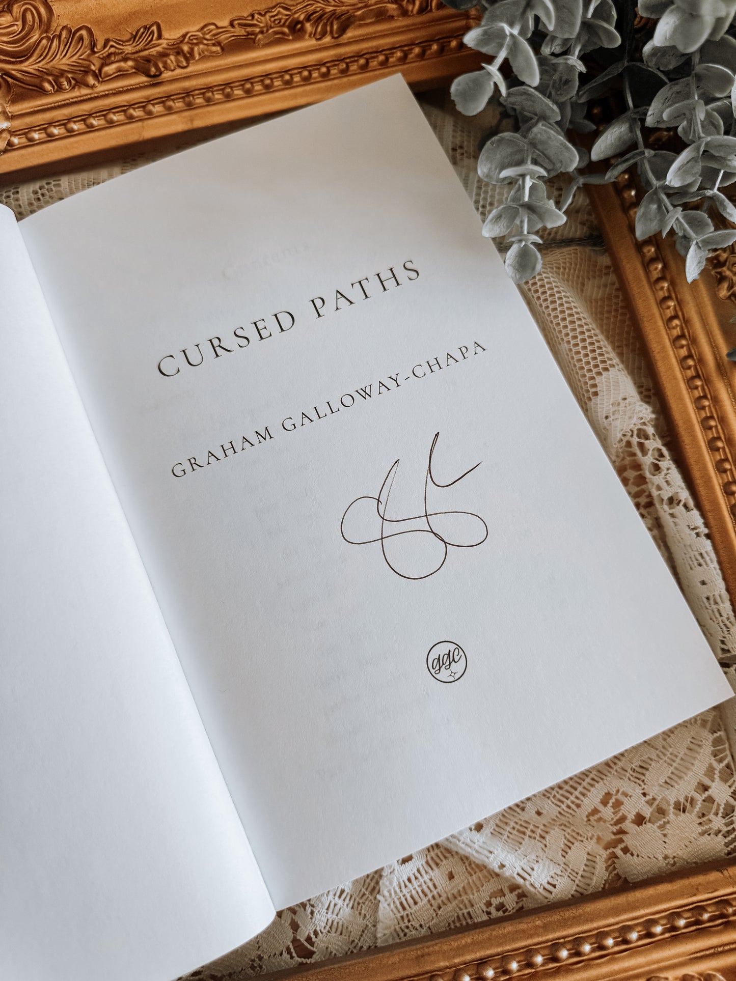Cursed Paths By: Graham Galloway-Chapa SIGNED