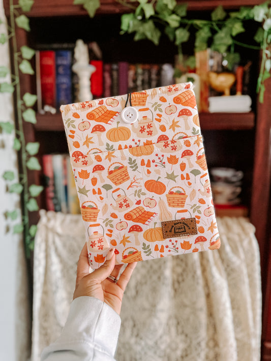 🍂 Cozy Vibes Book Sleeve 🍂
