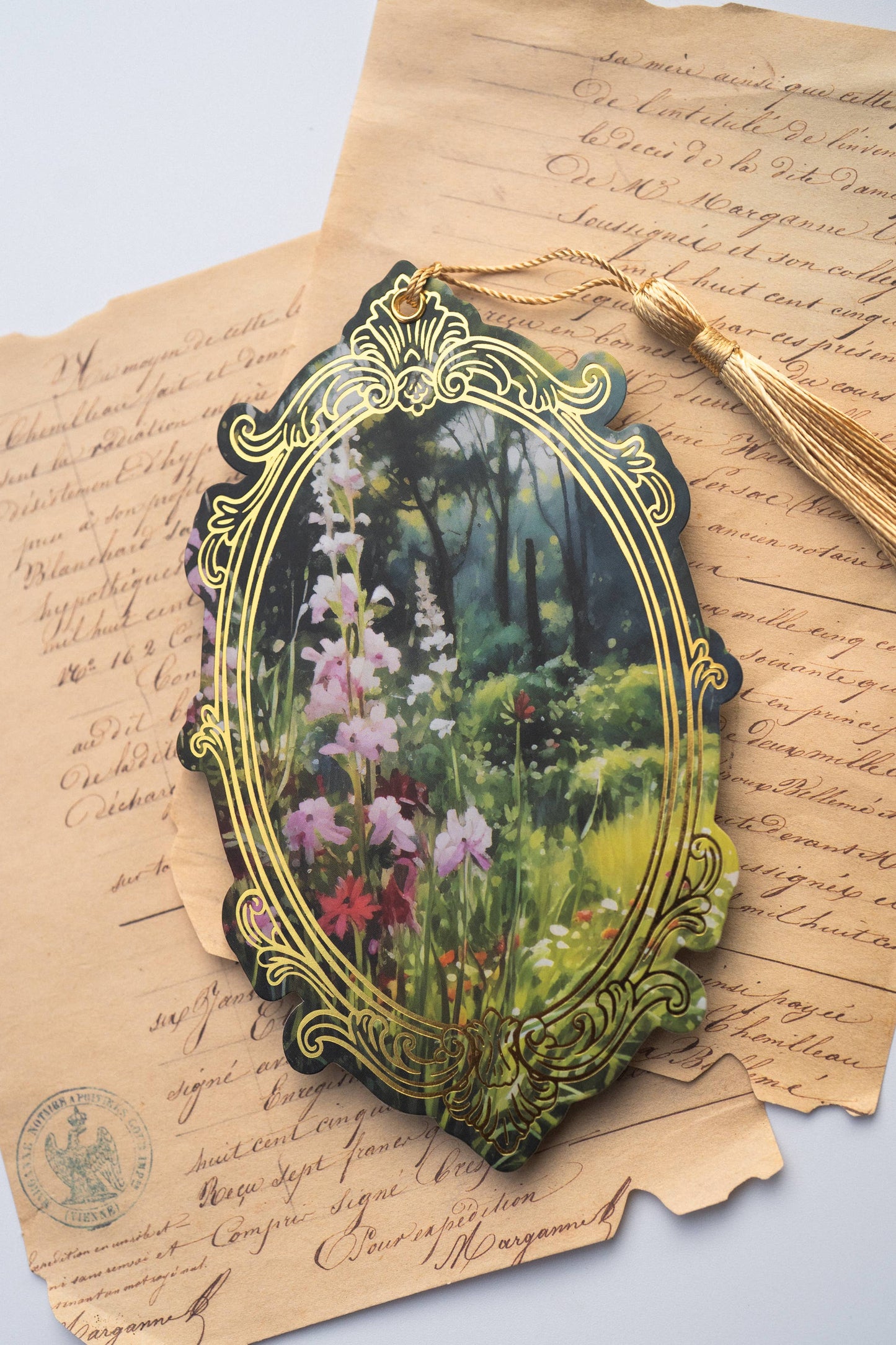 The Wildflower Grove Foil Bookmark