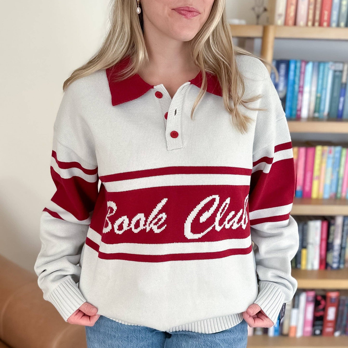 Book Club Rugby Sweater