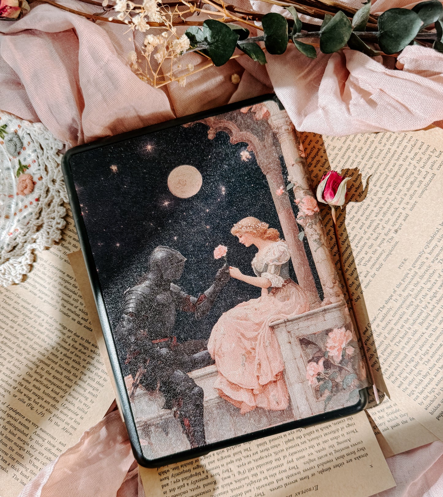 Moonlit Knight Romance Kindle Case