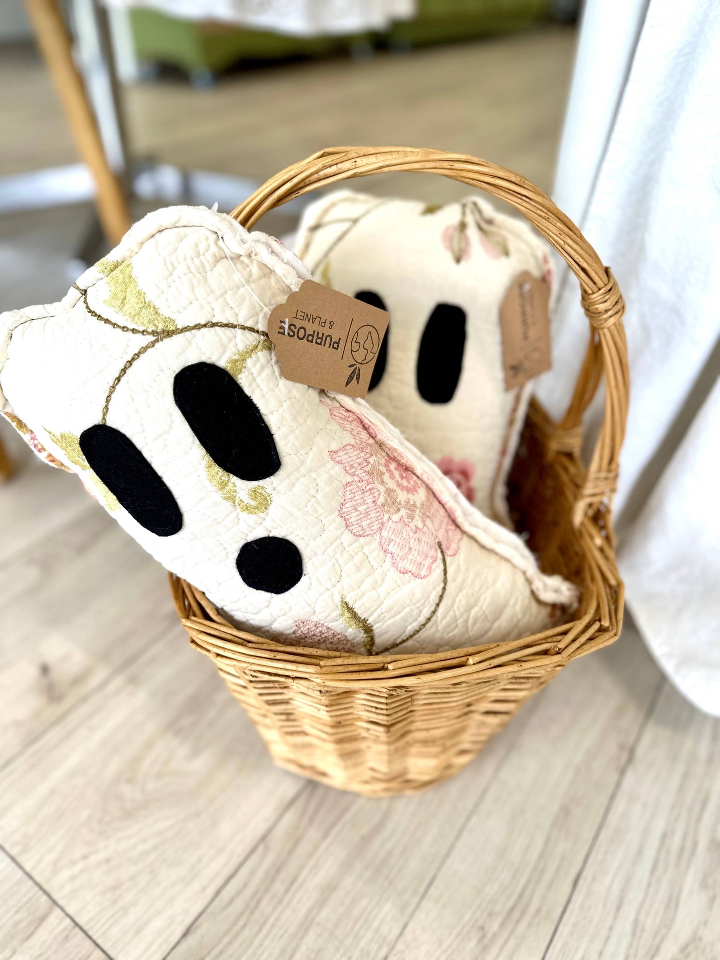 Vintage Quilt Ghost Pillow PREORDER