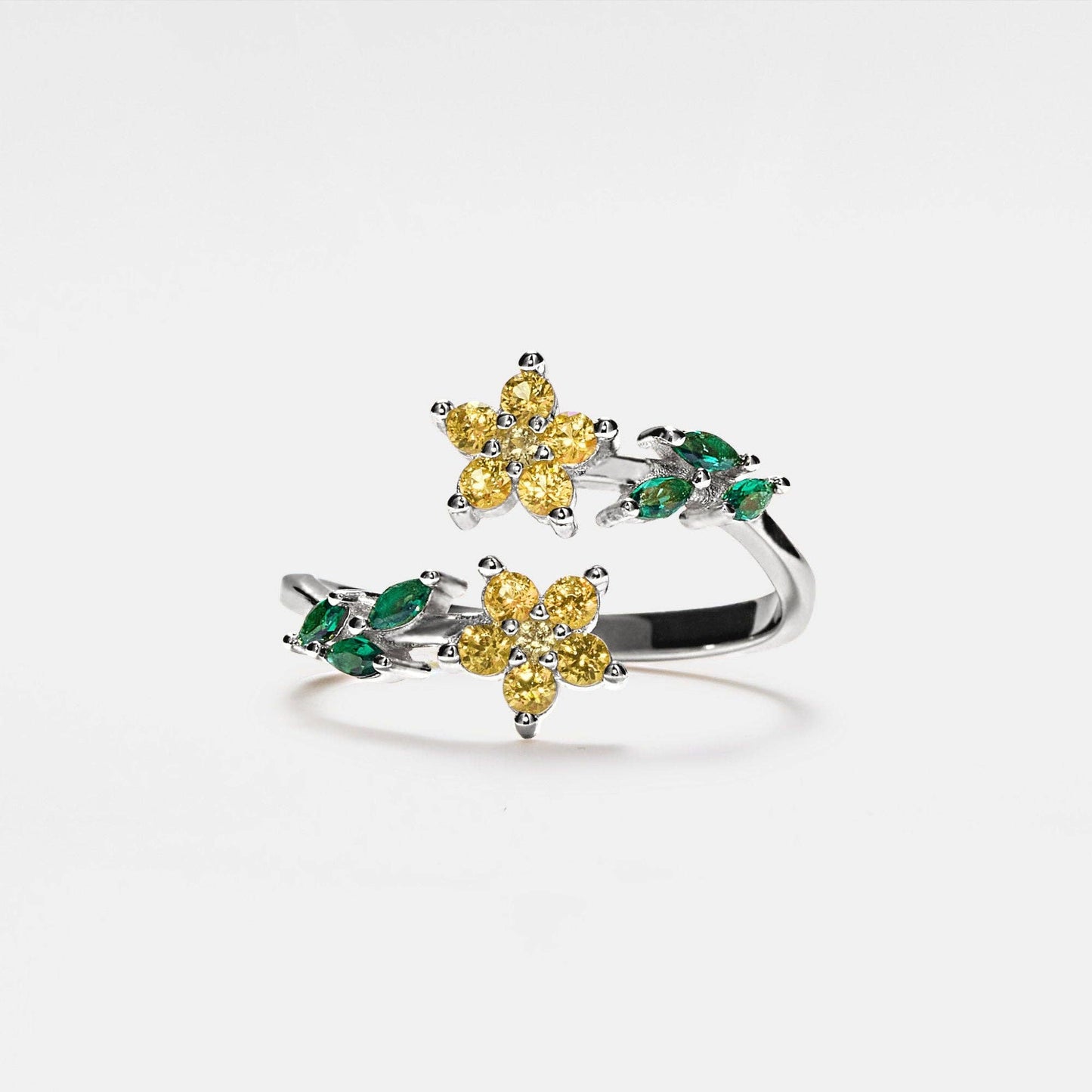 Enchanted Garden Sterling Silver Ring PREORDER
