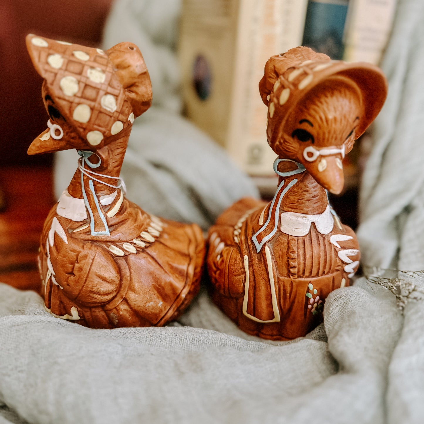 Vintage Napcoware Bonnet Goose Salt & Pepper Set – Japan (May 14, 1966 Marked)