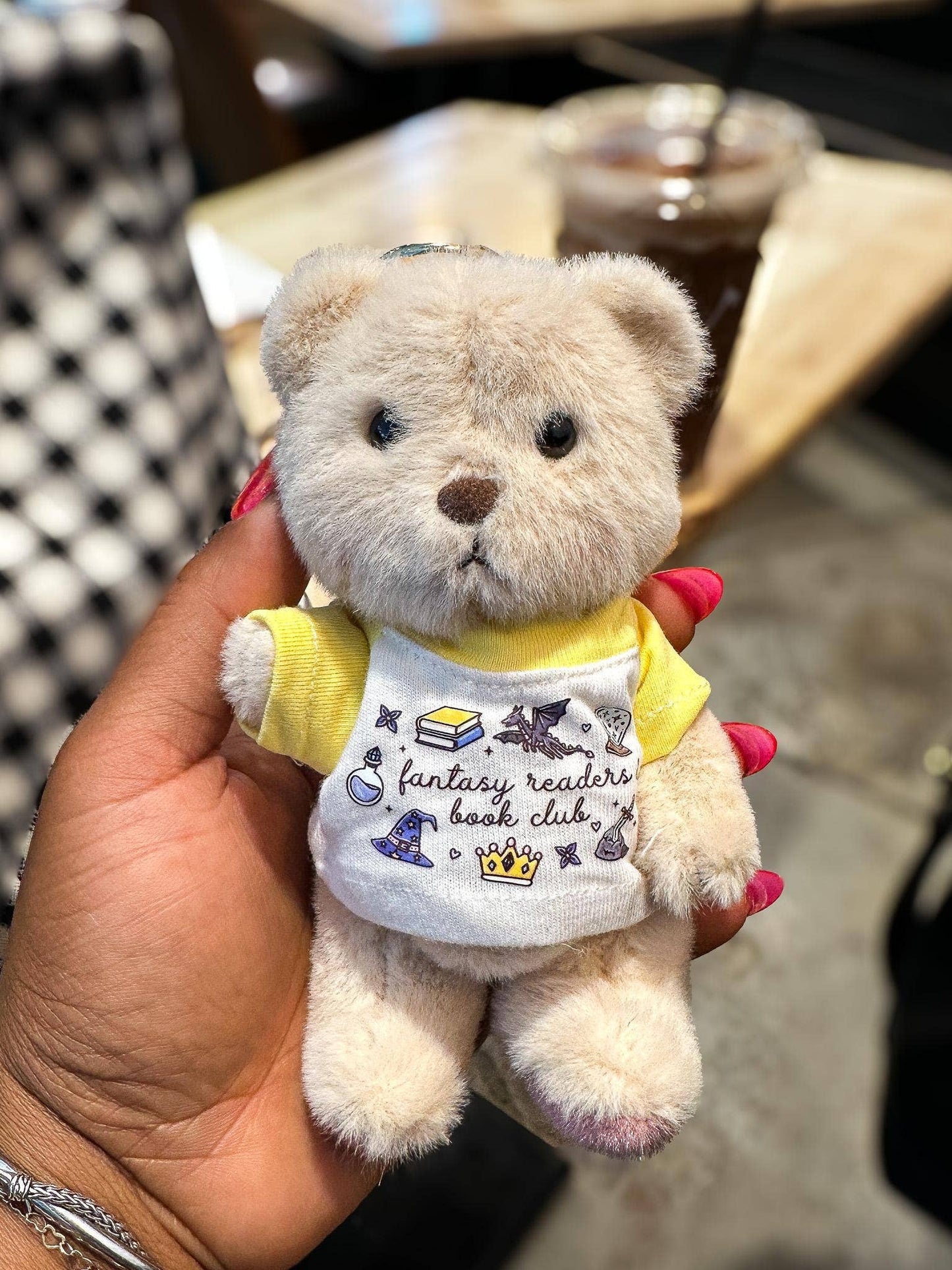 Teddy Bear Bag Charm