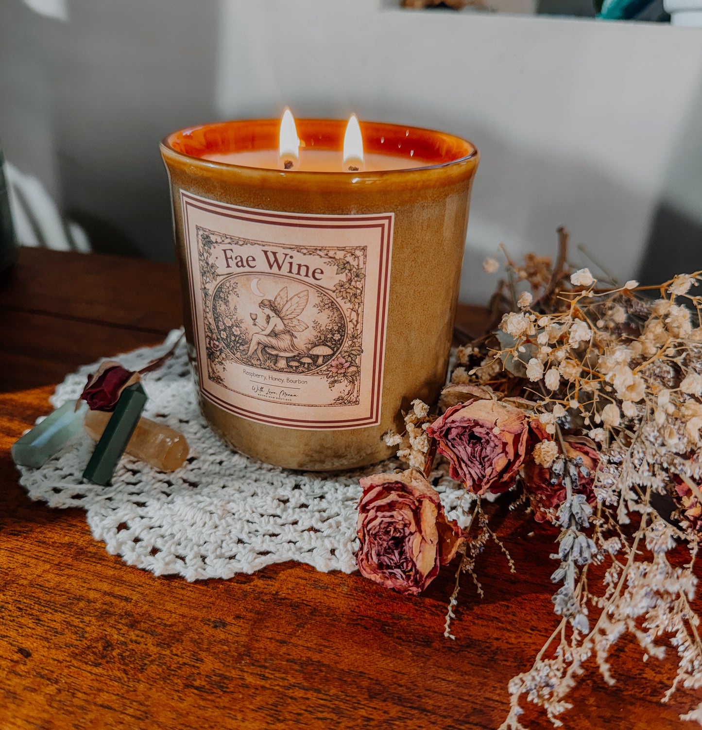 Fae Wine Candle
11 oz · Double Wick