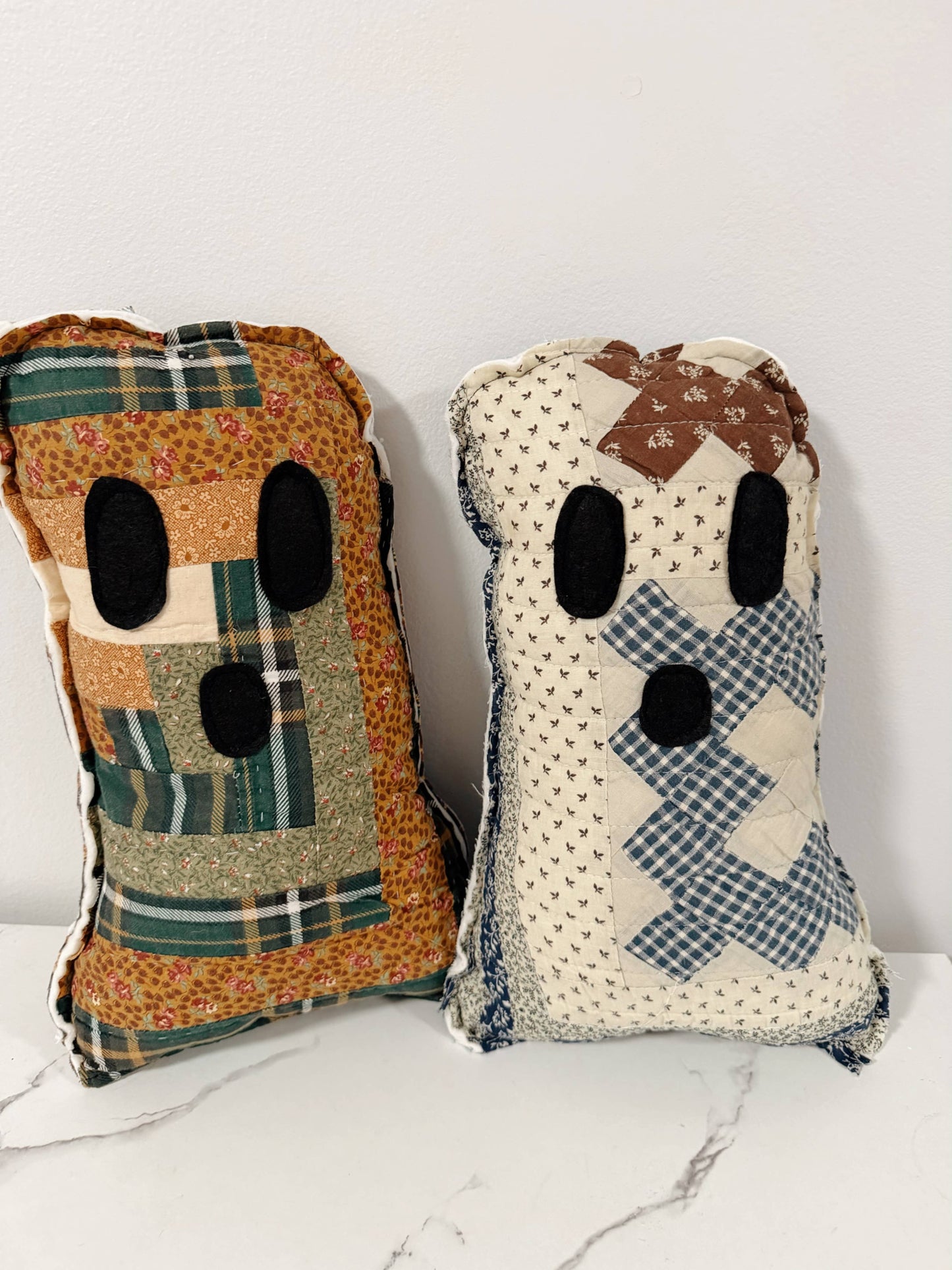 Vintage Quilt Ghost Pillow PREORDER