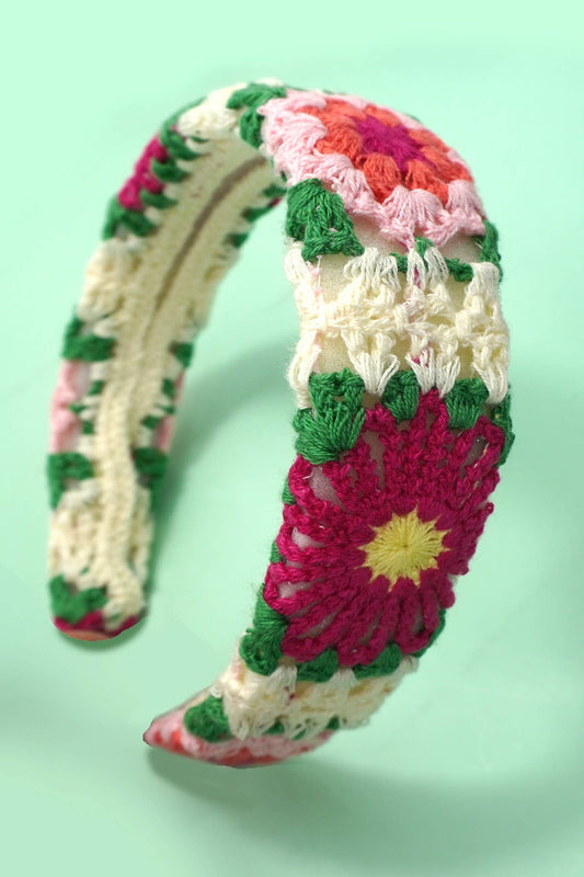 Wildflower Crochet Headband