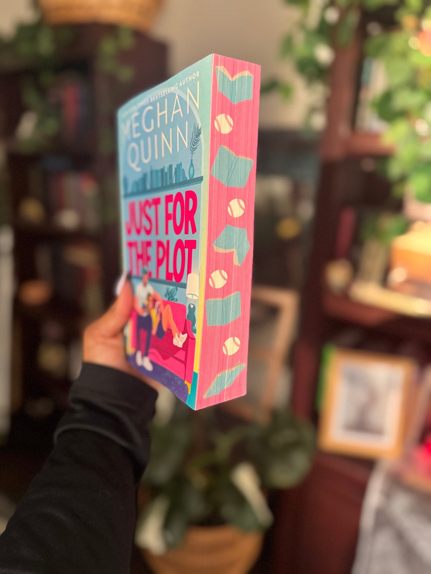Just For The Plot by: Meghan Quinn W/ signed bookplate PREORDER