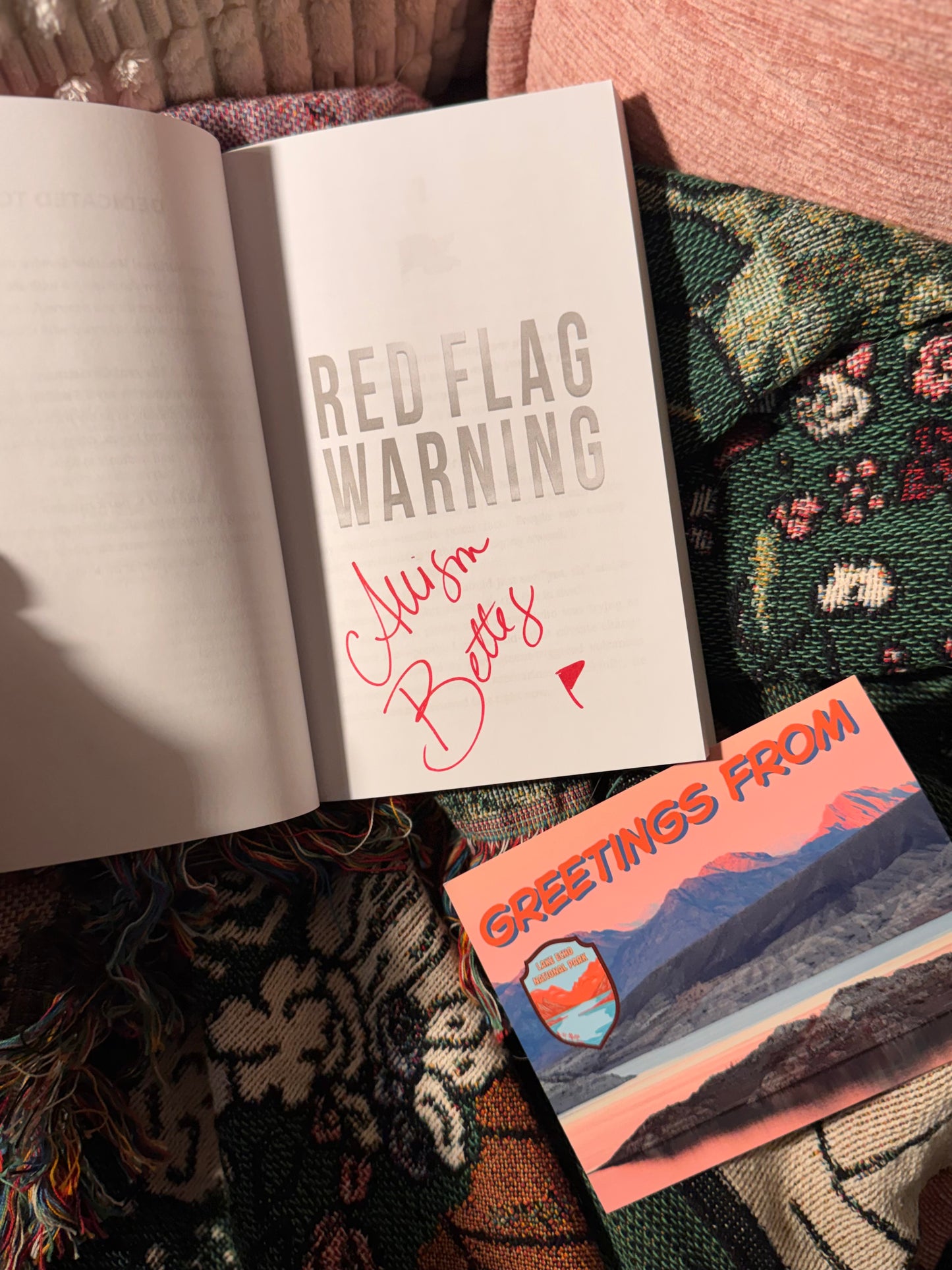Red Flag Warning By: Allison Bettes SIGNED