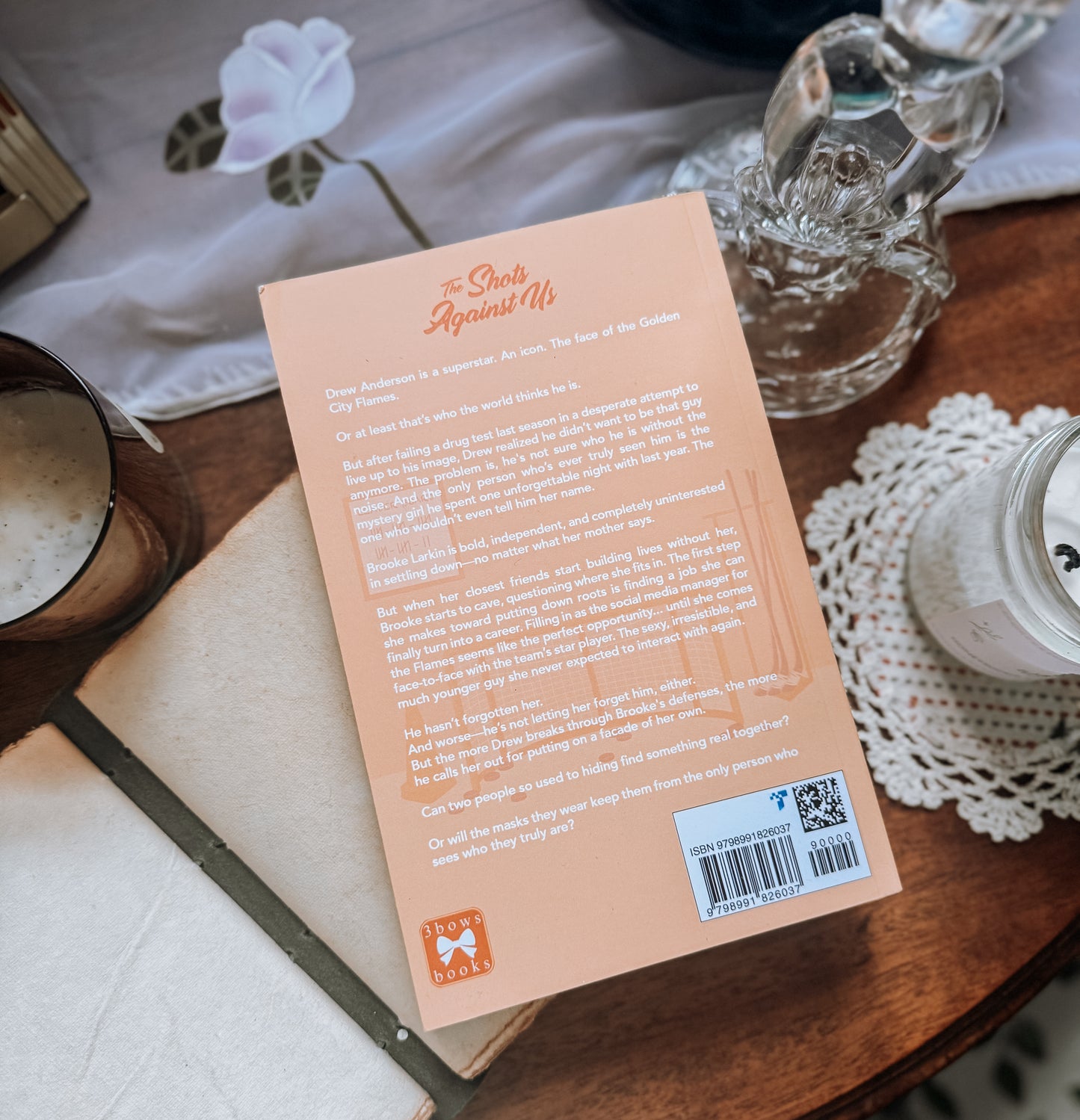 The Shots Against Us (Golden City Series Book 2) By: Cassandra Moll SIGNED