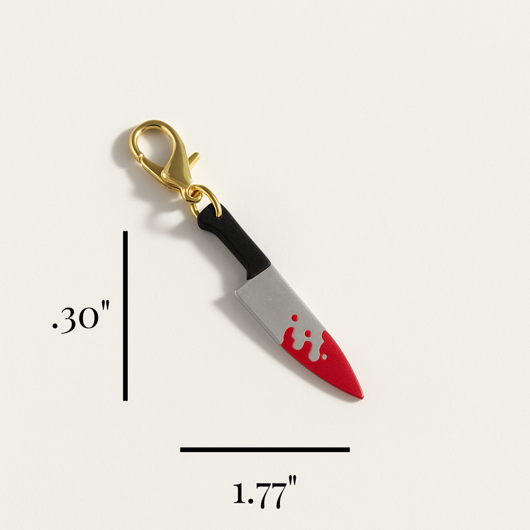 Bloody Knife Kindle Charm | USB-C Dust Plug