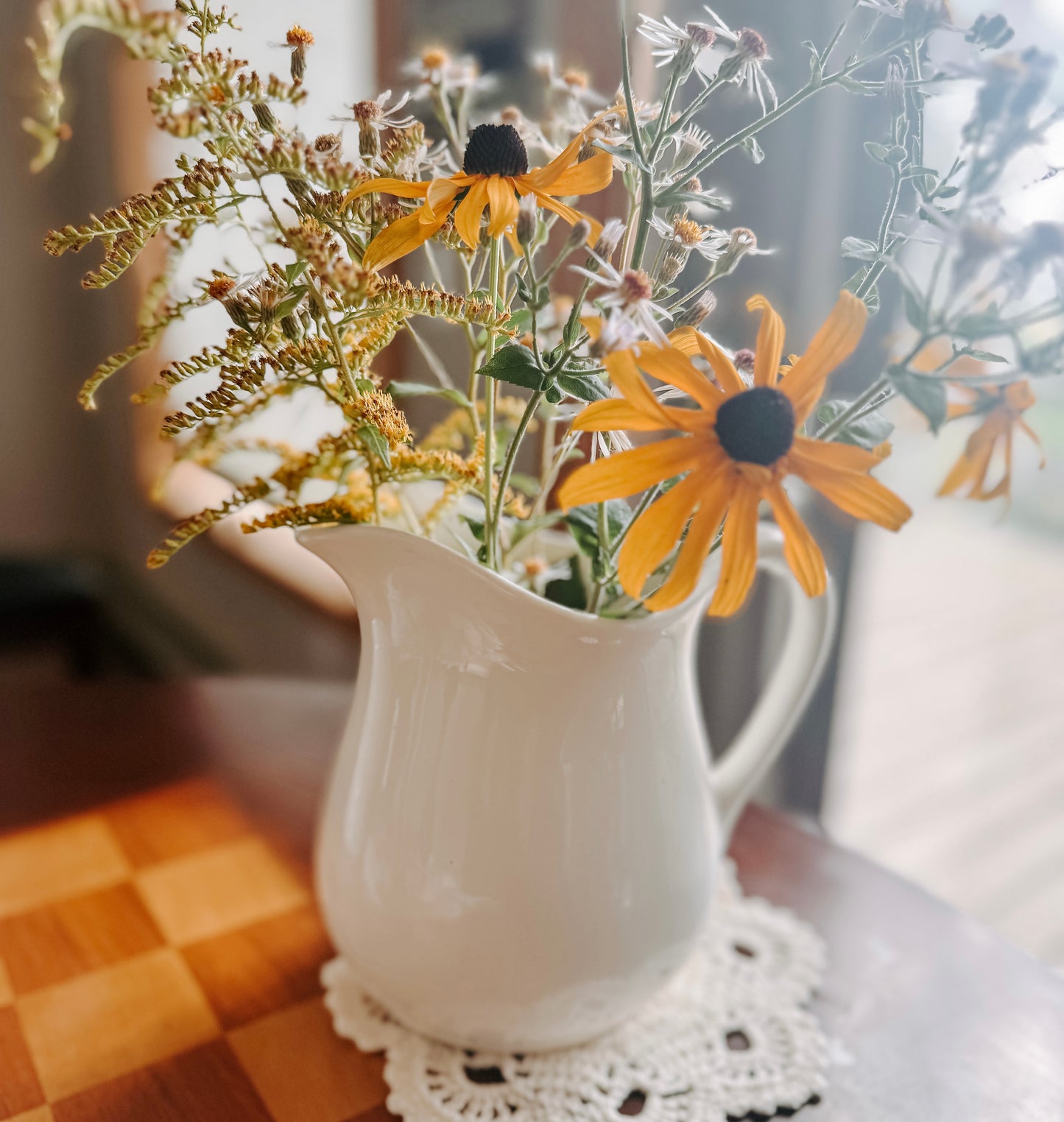 Antique Ironstone Pitcher