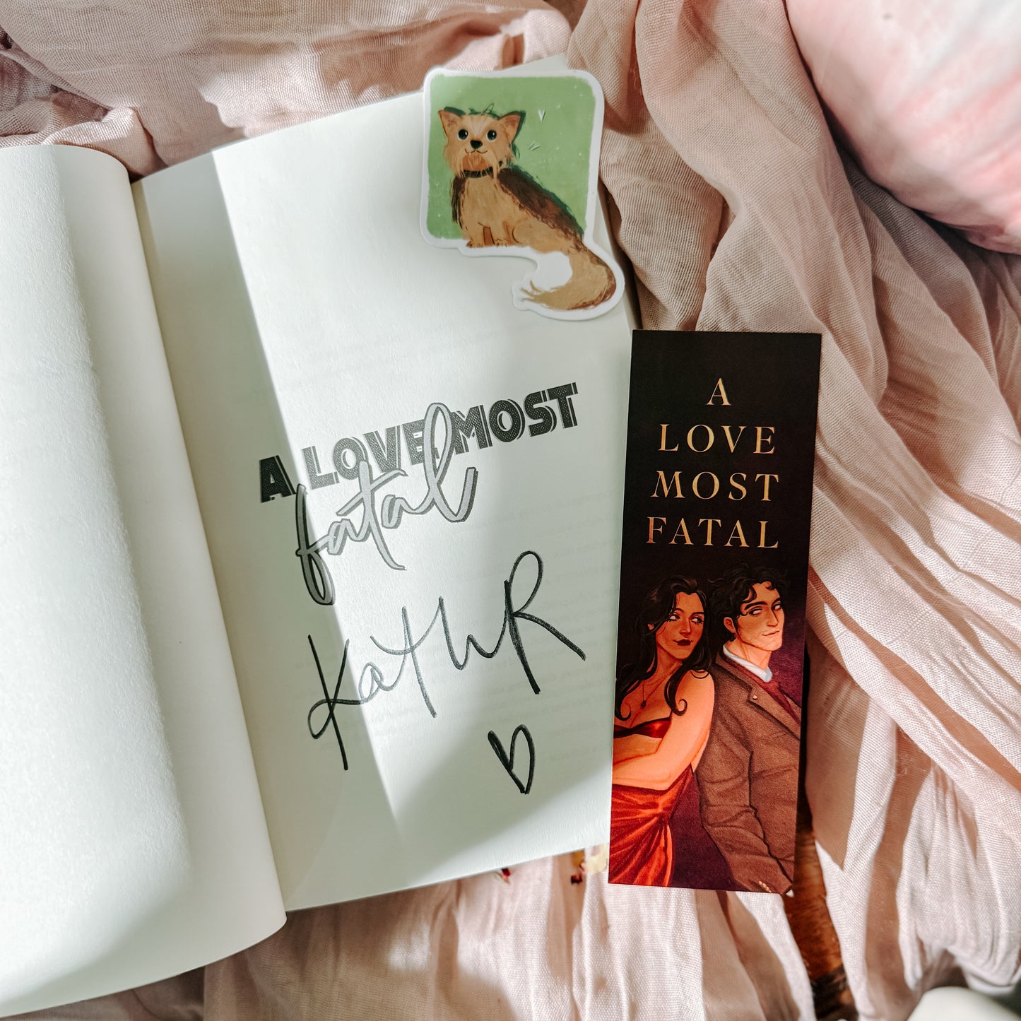 A Love Most Fatal Special Edition By: Kath Richards SIGNED