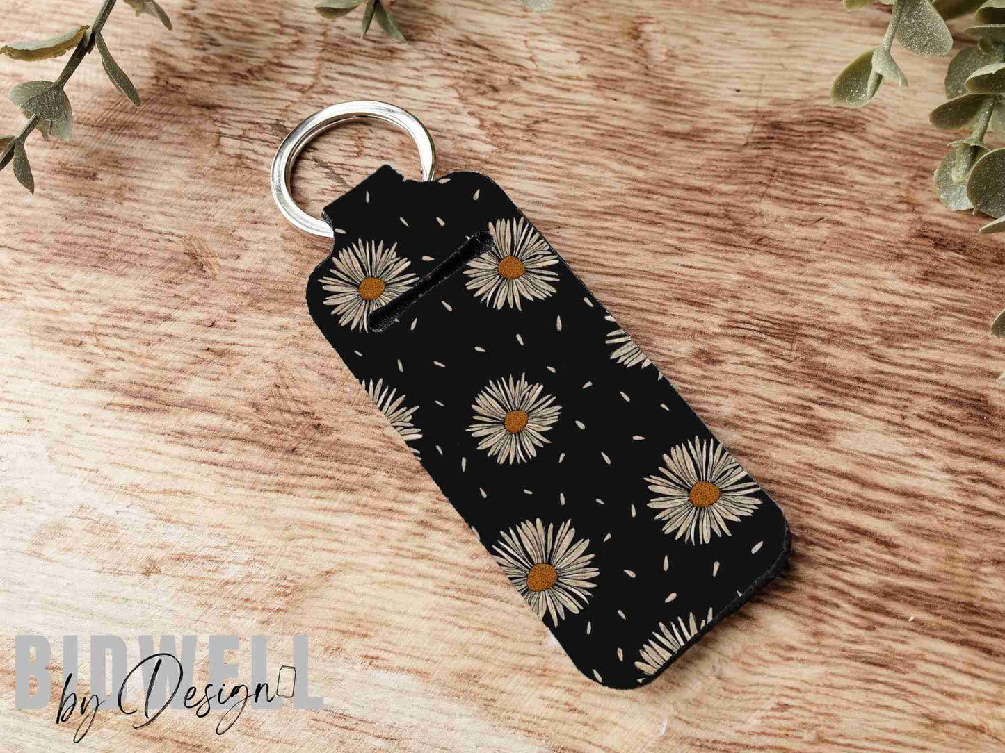 Daisy Chapstick Holder Keychain PREORDER