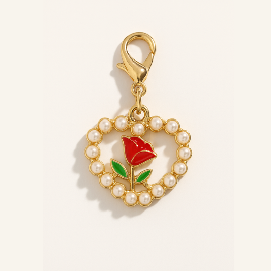 Pearl & Rose Kindle Charm | USB-C Dust Plug