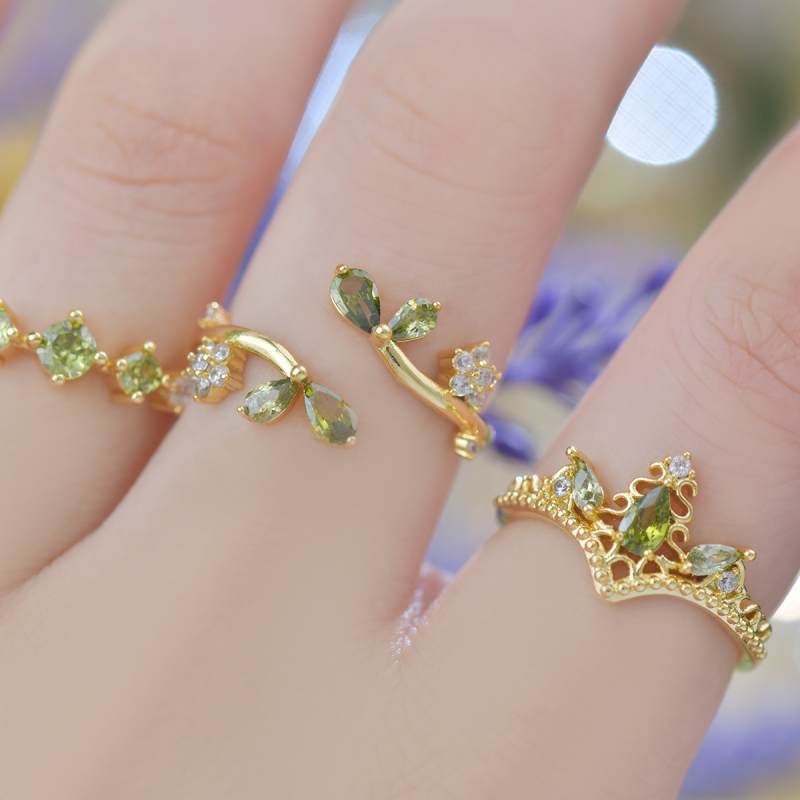 Golden Garden Adjustable Ring PREORDER
