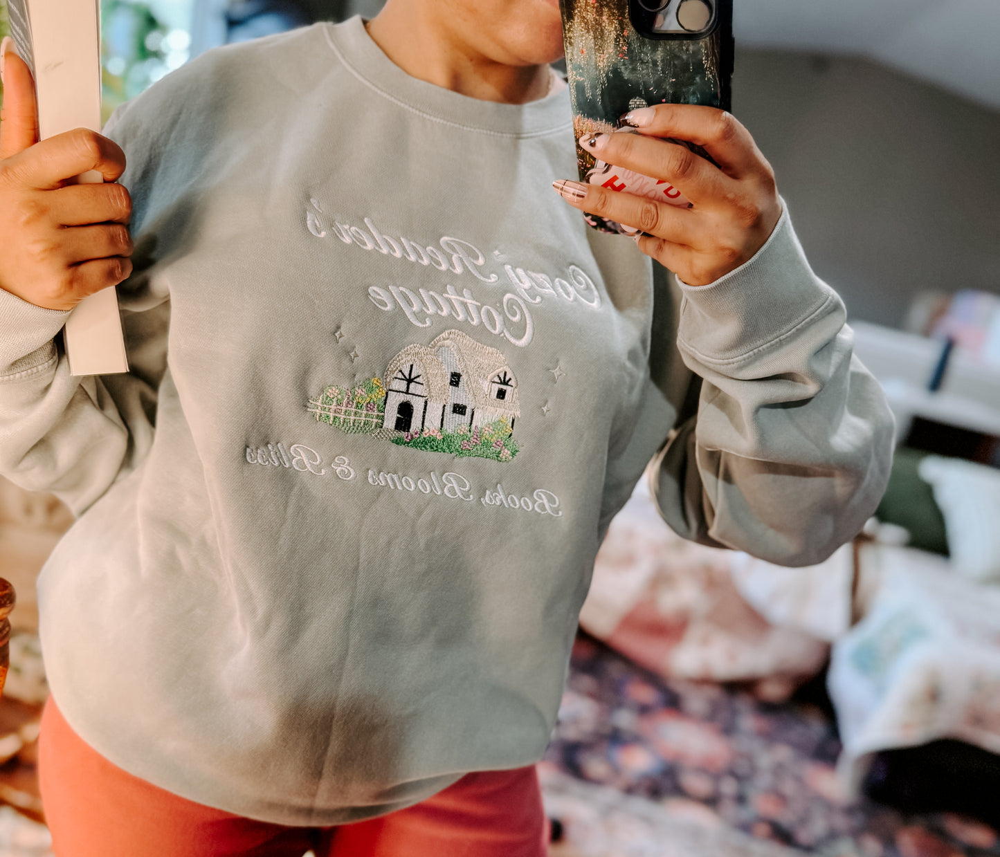 Cozy Readers Cottage Sweatshirt