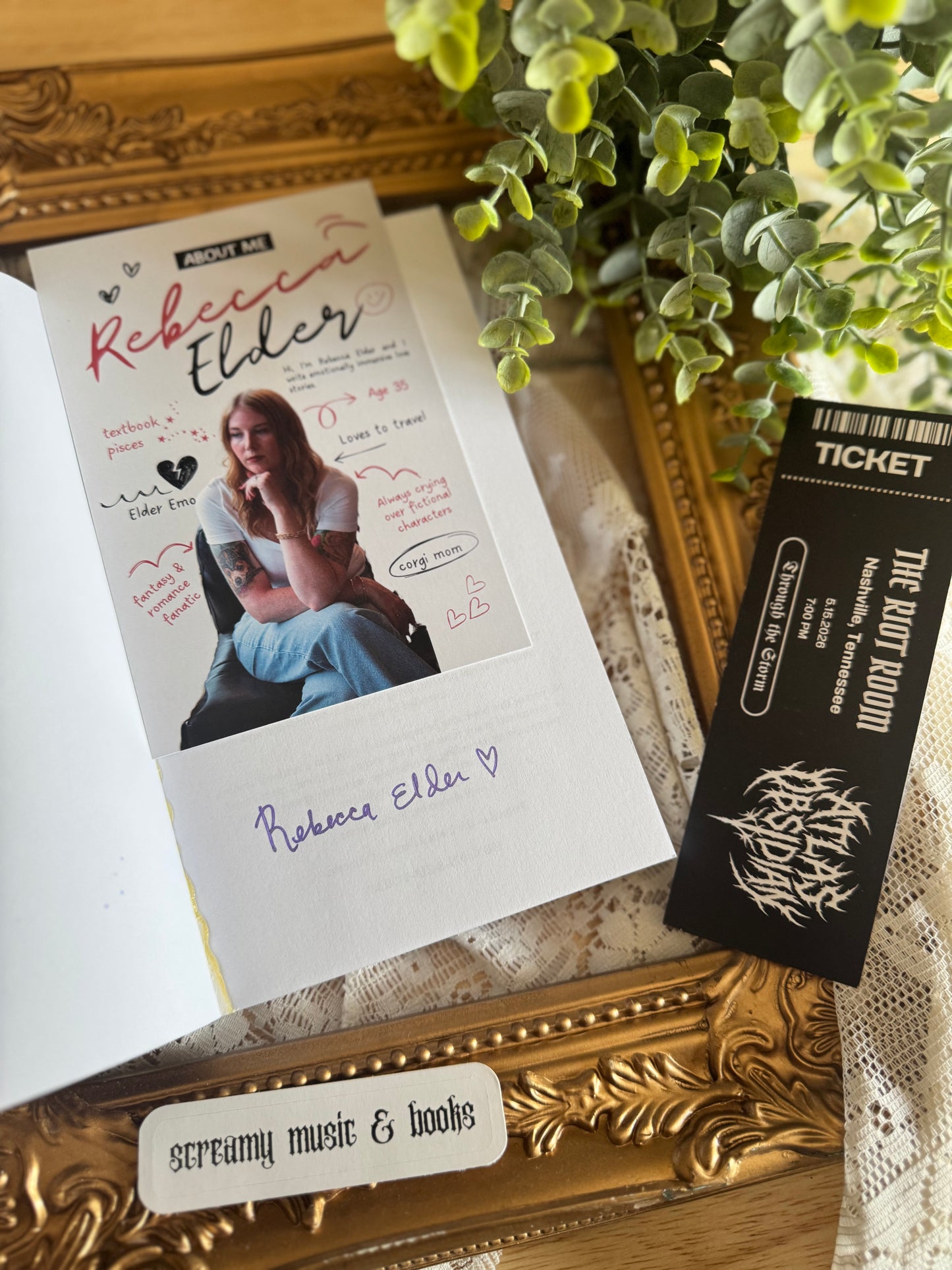 Through The Storm By: Rebecca Elder SIGNED