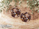 Autumn Floral Car Coaster Set Preorder