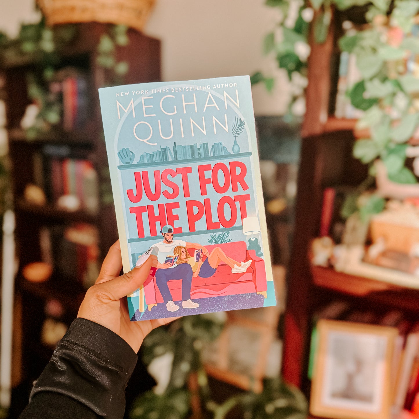 Just For The Plot by: Meghan Quinn W/ signed bookplate PREORDER