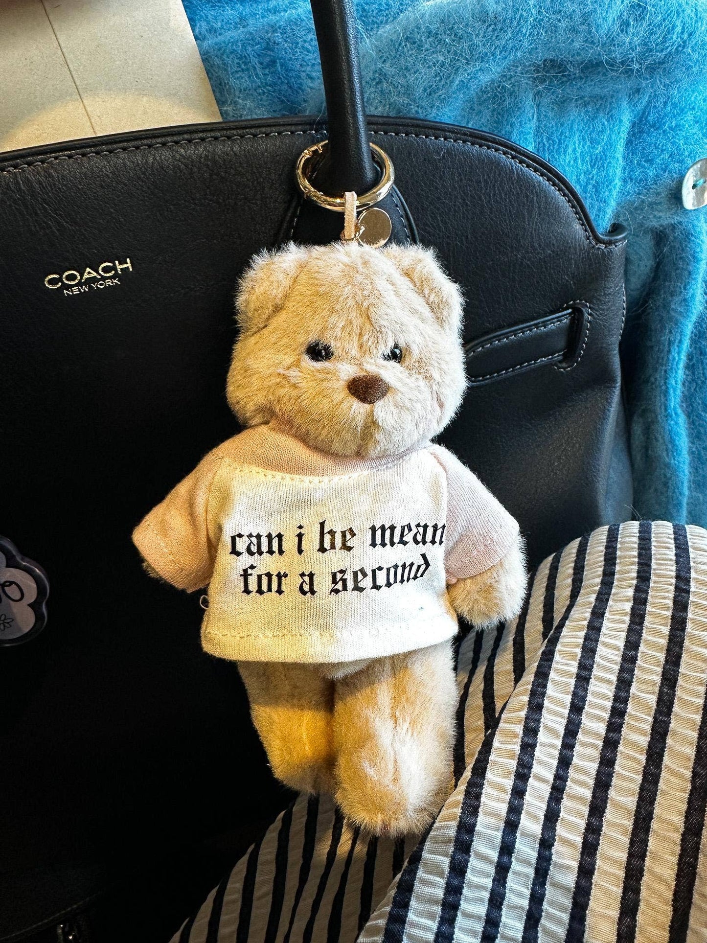 Teddy Bear Bag Charm