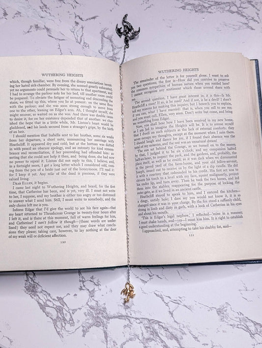 The Twin Dragons Chain Bookmark