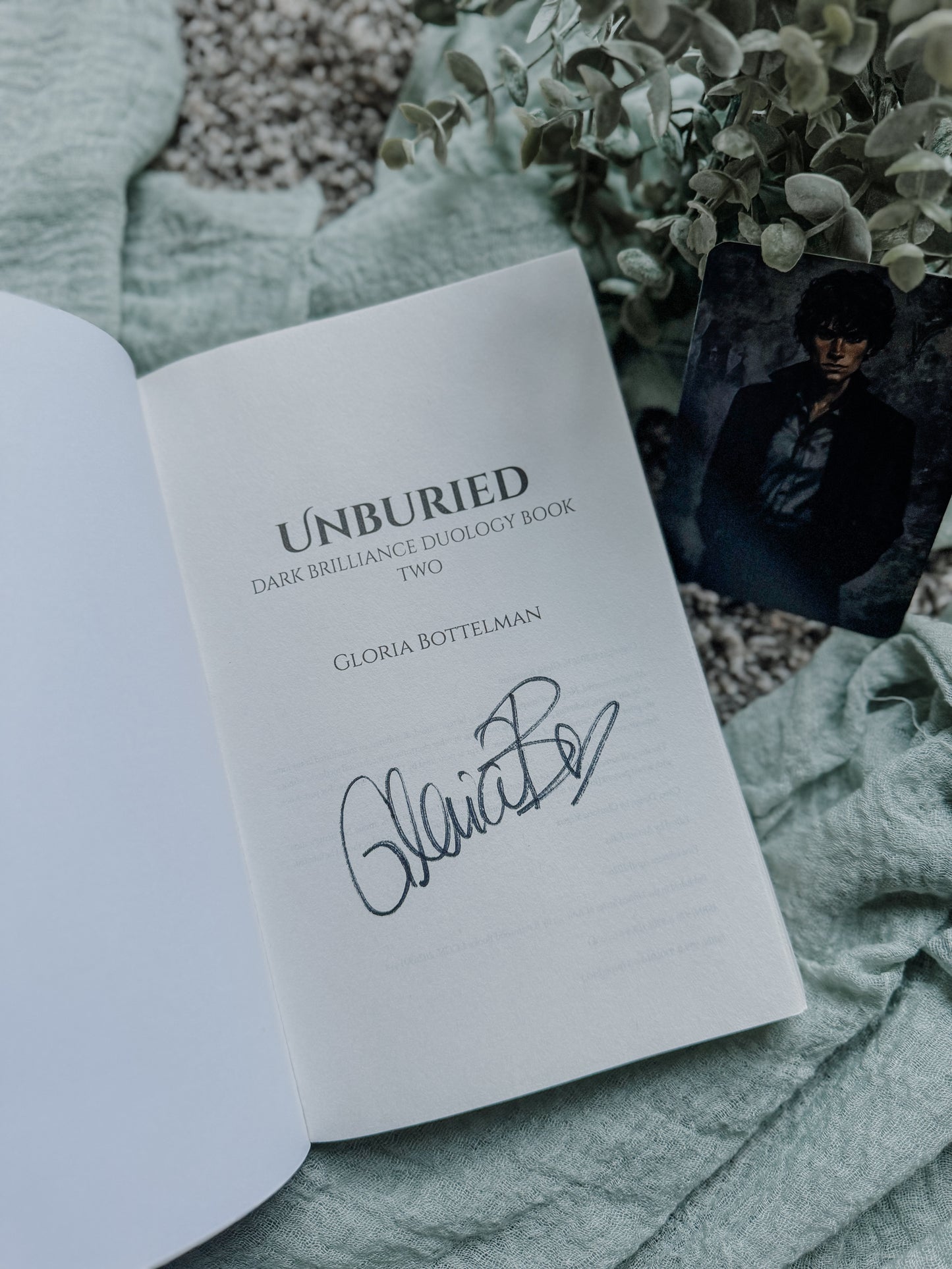 Unburied By: Gloria Bottelman SIGNED w/ art print