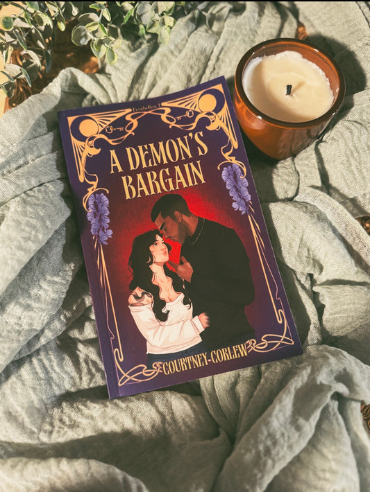 A Demons Bargain By: Courtney Corlew SIGNED W/ SWAG