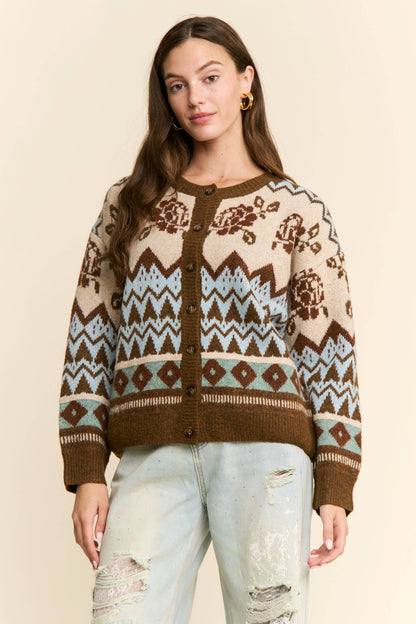 Vintage rose sweater from With Love, Meena