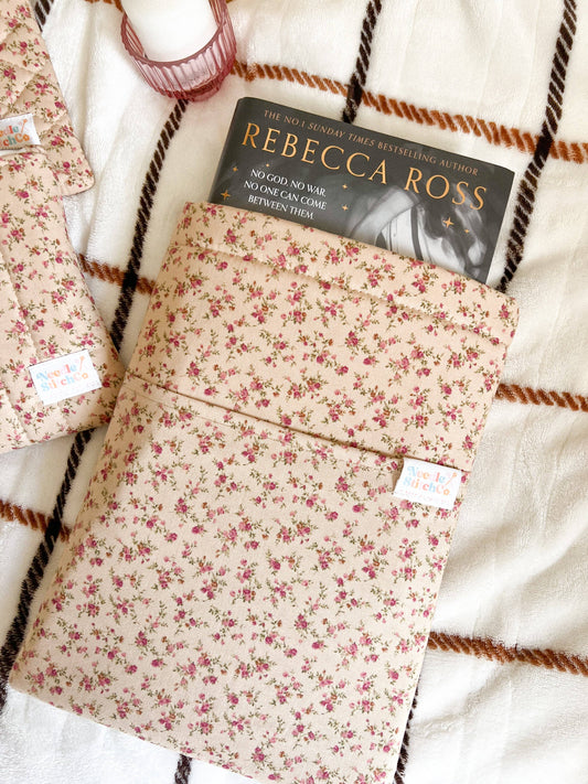 Heirloom Rose Book Sleeve