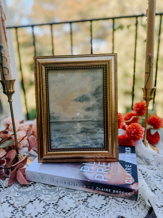 The Glow of the Moon – 5x7 Framed Fine Art Print