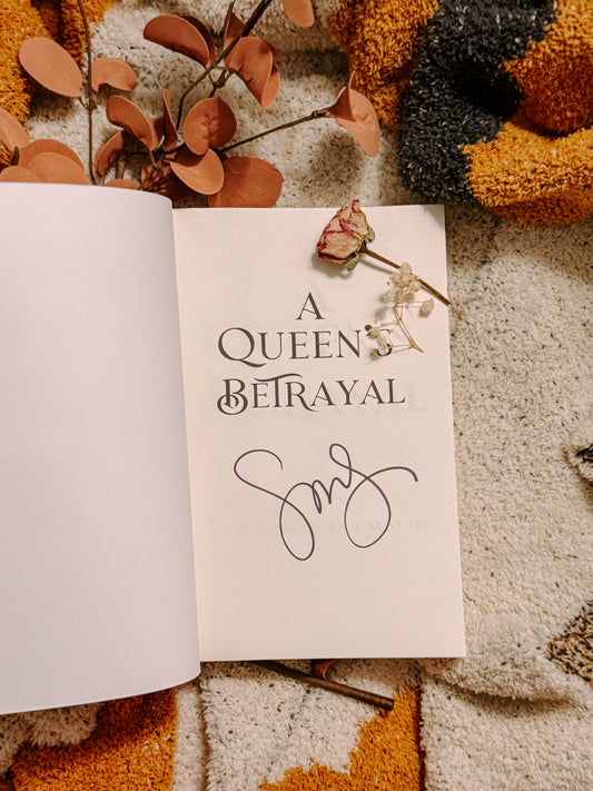 A Queen's Betrayal : Legends of Worldbinders By: Stephanie Shamblin SIGNED
