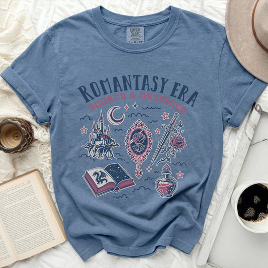 Romantasy Era Booked & Obsessed Tee Preorders