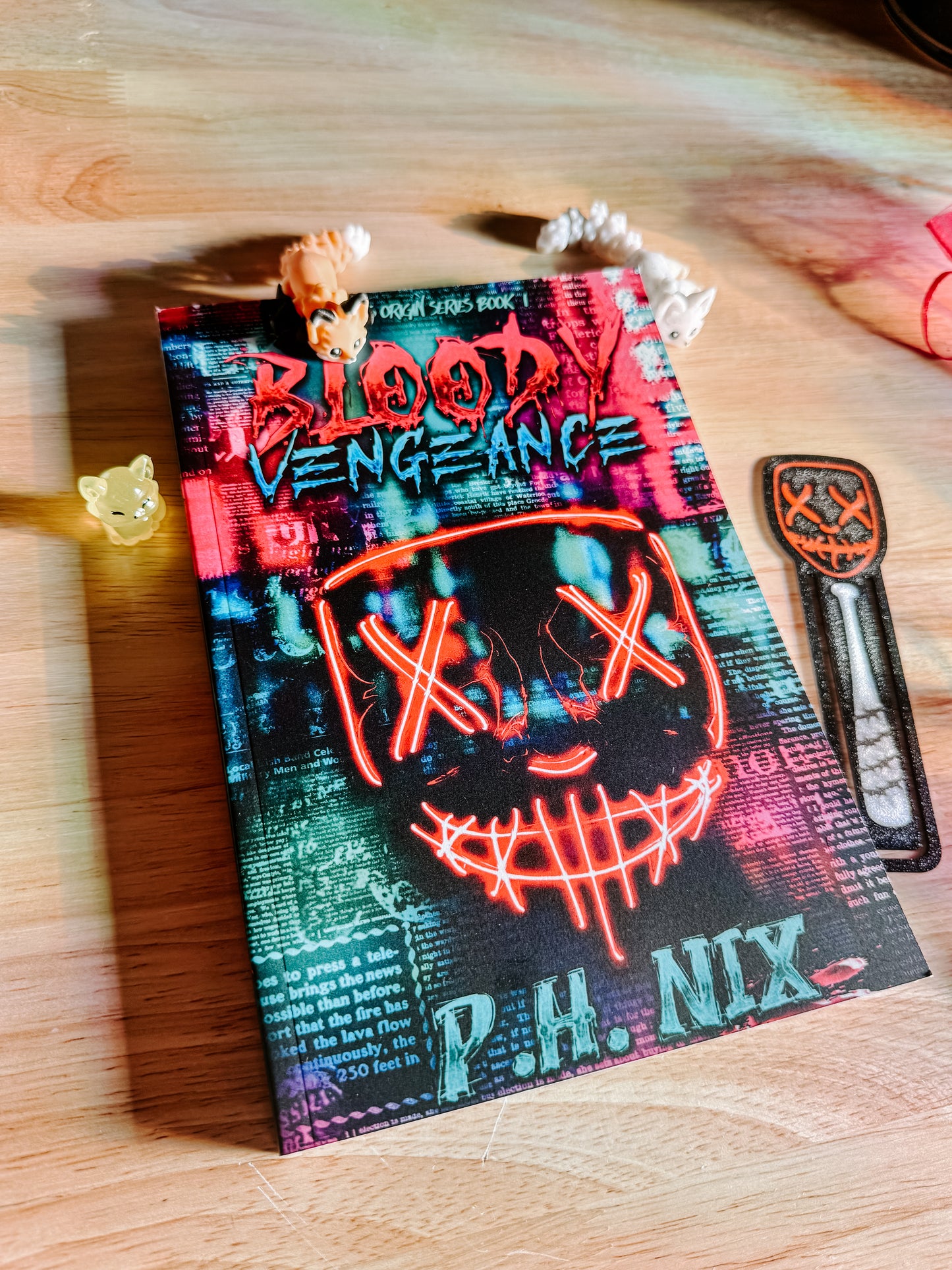 Bloody Vengeance By: P.H. Nix  SIGNED W/Swag